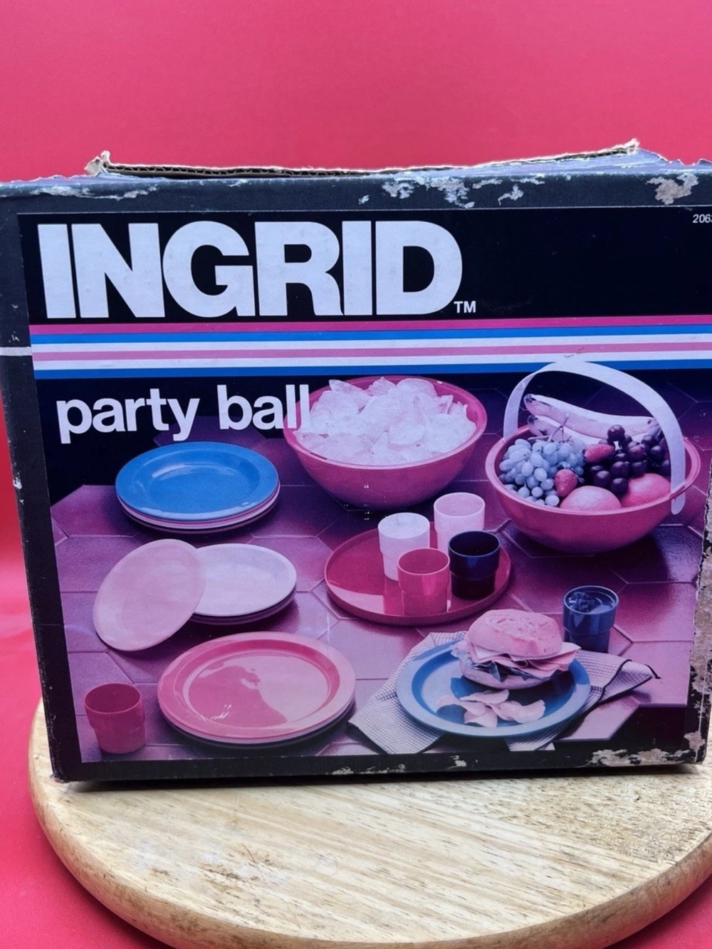 Rare Ingrid Chicago Vintage party bowl and dish Set